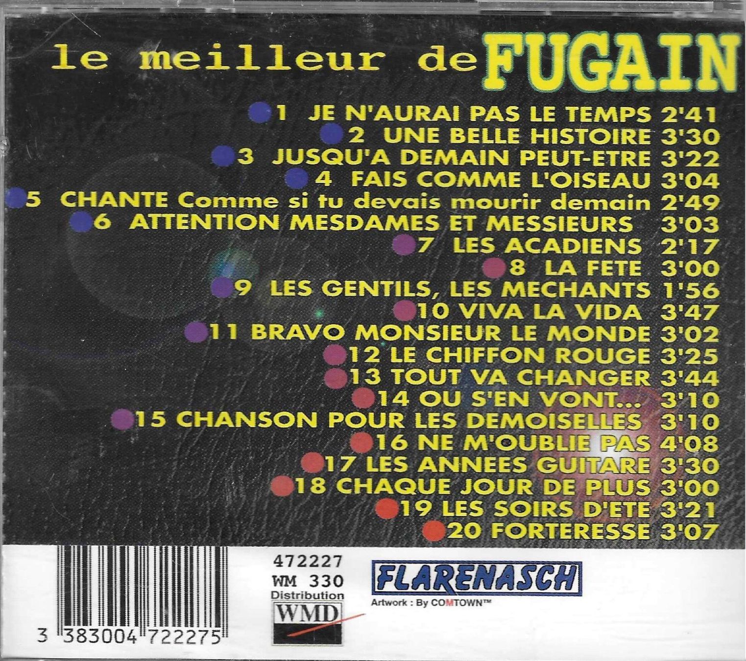 CDs: Michel Fugain - Le meilleur de – D'occasion à Savagnier par Ne2065 1