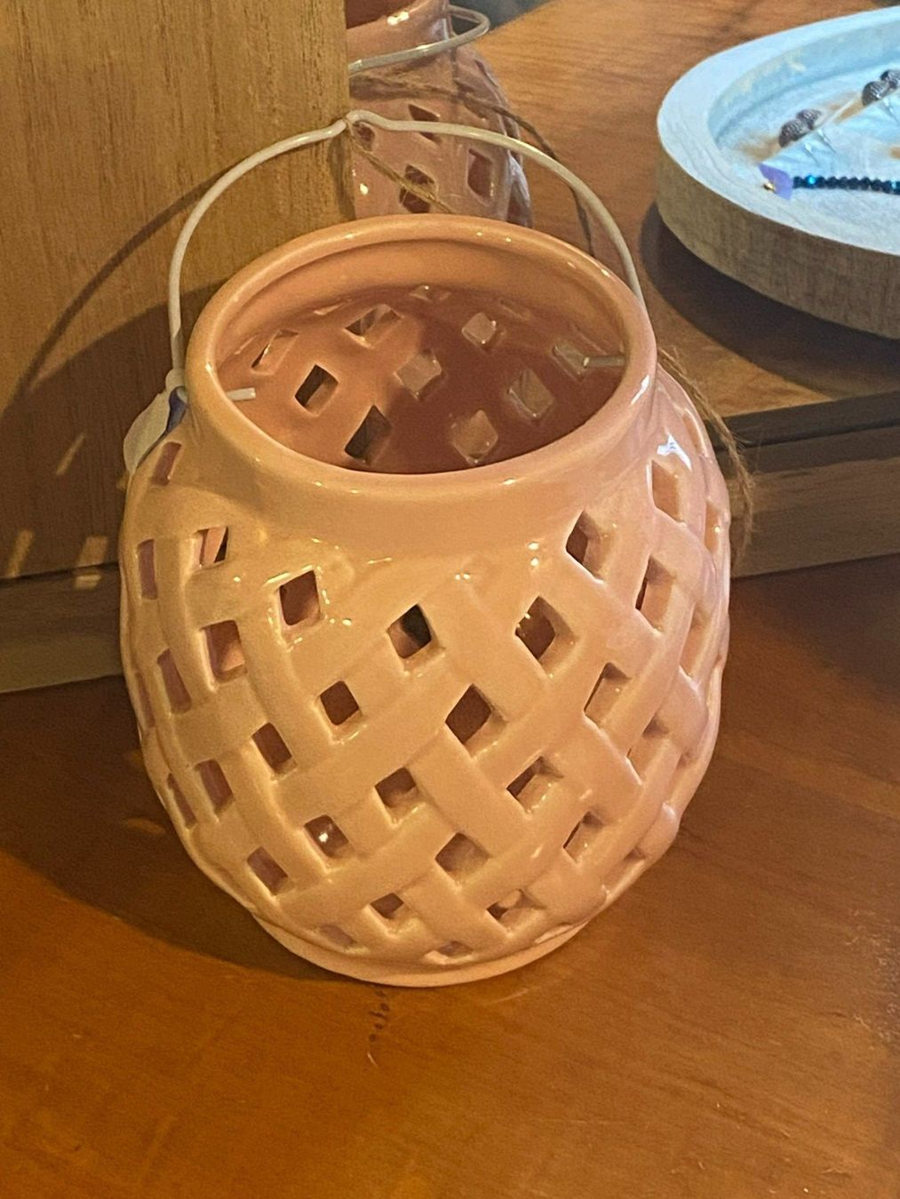 Altro in Decorazioni & Accessori: WINDLICHT LATERNE,ROSA – Nuovo (secondo la descrizione) da Meienried venduto da ManuelaBoutique 2