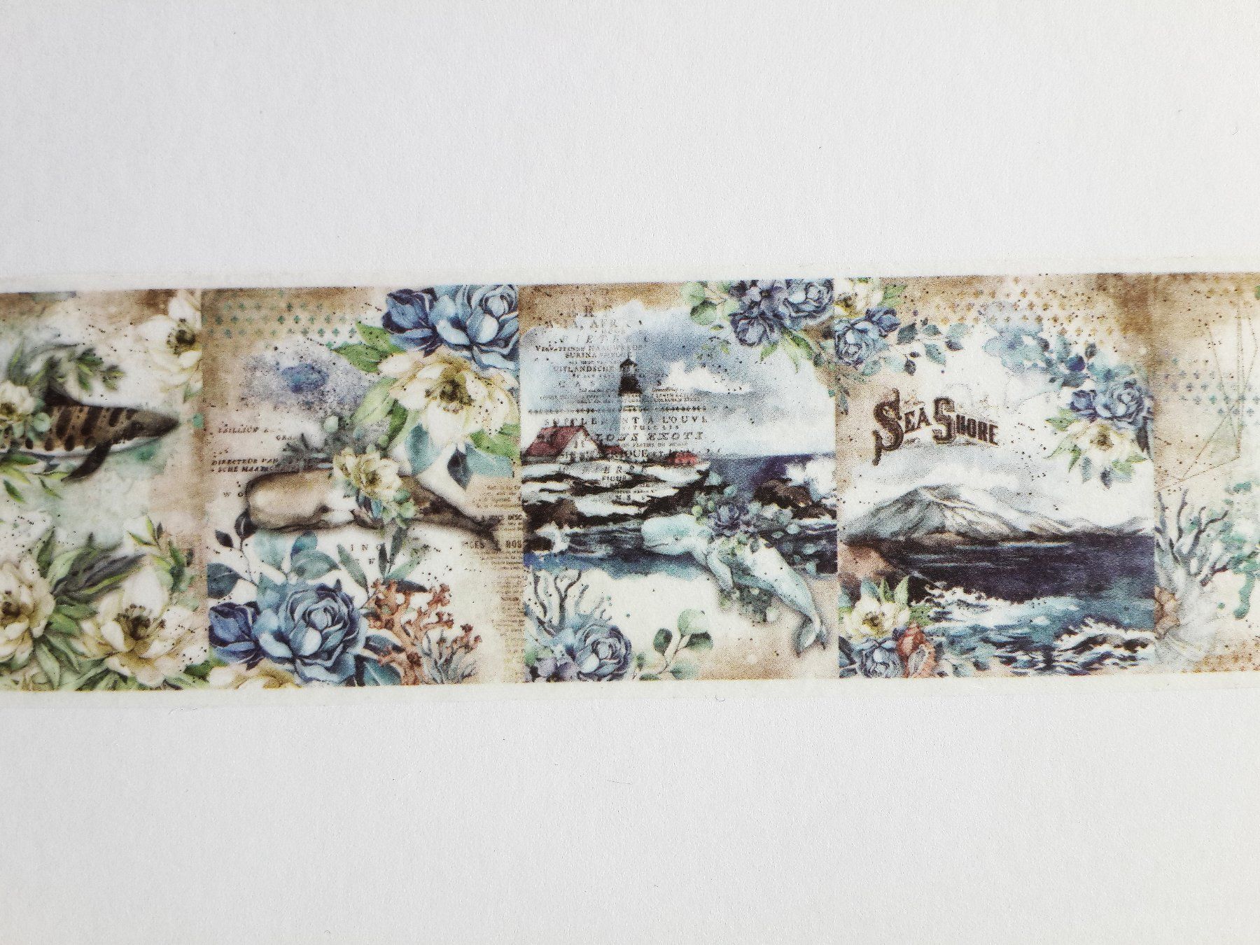 Aufkleber: Washi Tape "Under the Sea" – Neu und originalverpackt aus Löhningen von Fourbi18 1