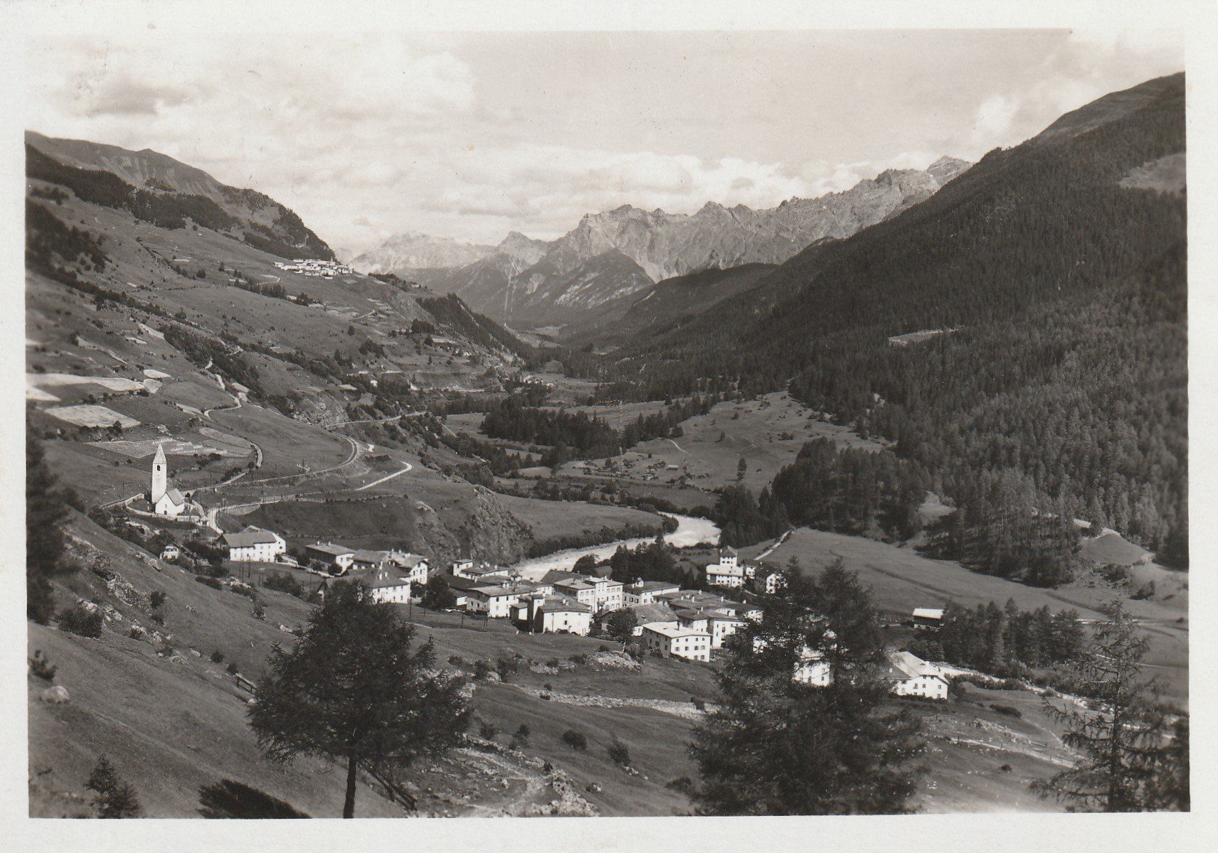 Ansichtskarten: GR- Lavin - Bahnpost - Stempel 1945 – Gebraucht aus uttwil von Koehlerfred