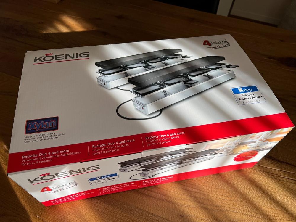 KOENIG Raclette Duo 4 and more cromo compra