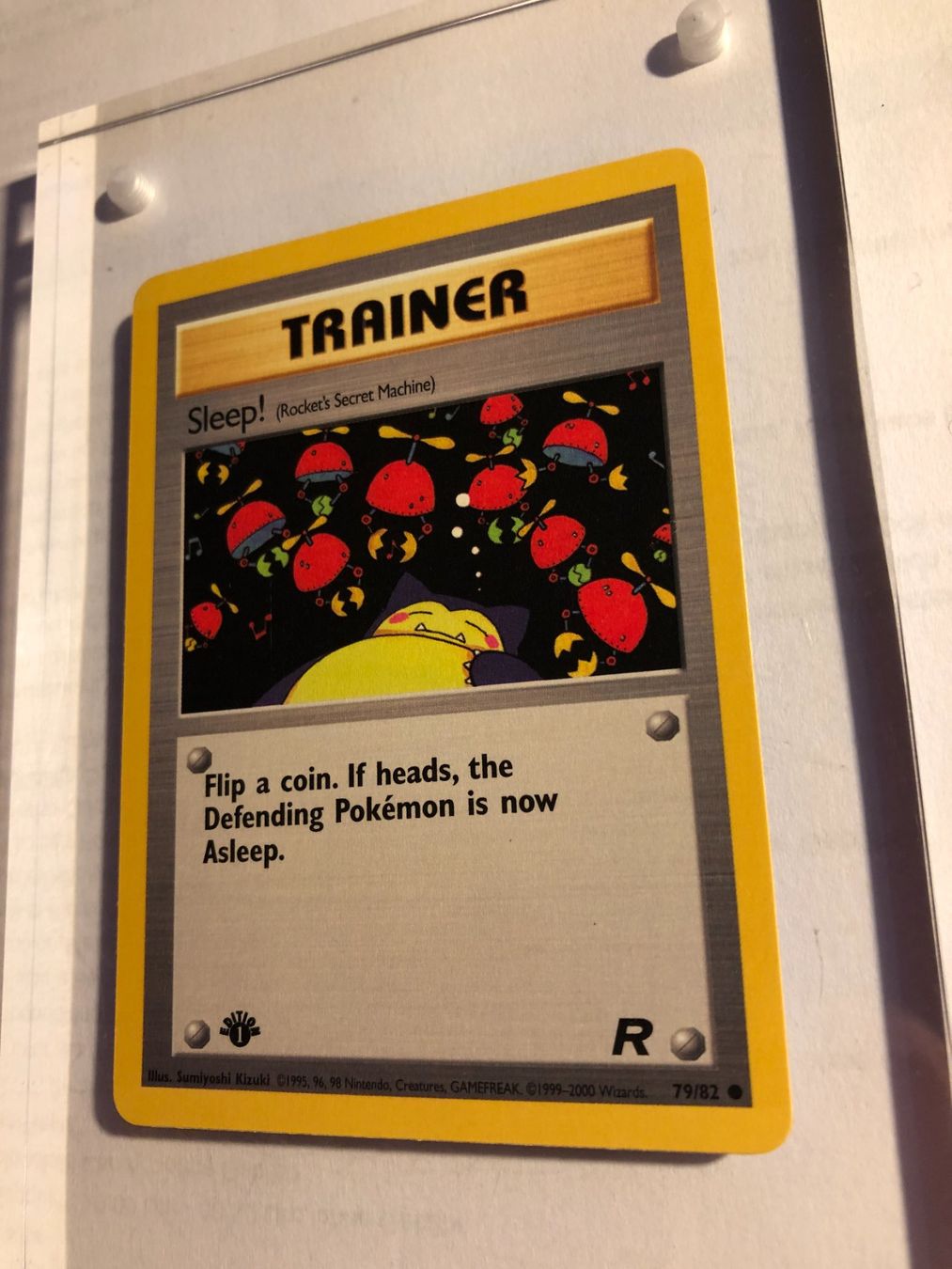 Carte collezionabili: Sleep! 1st Team Rocket - MINT - ab 1.- – Usato da Giubiasco venduto da dan_pr8b 2