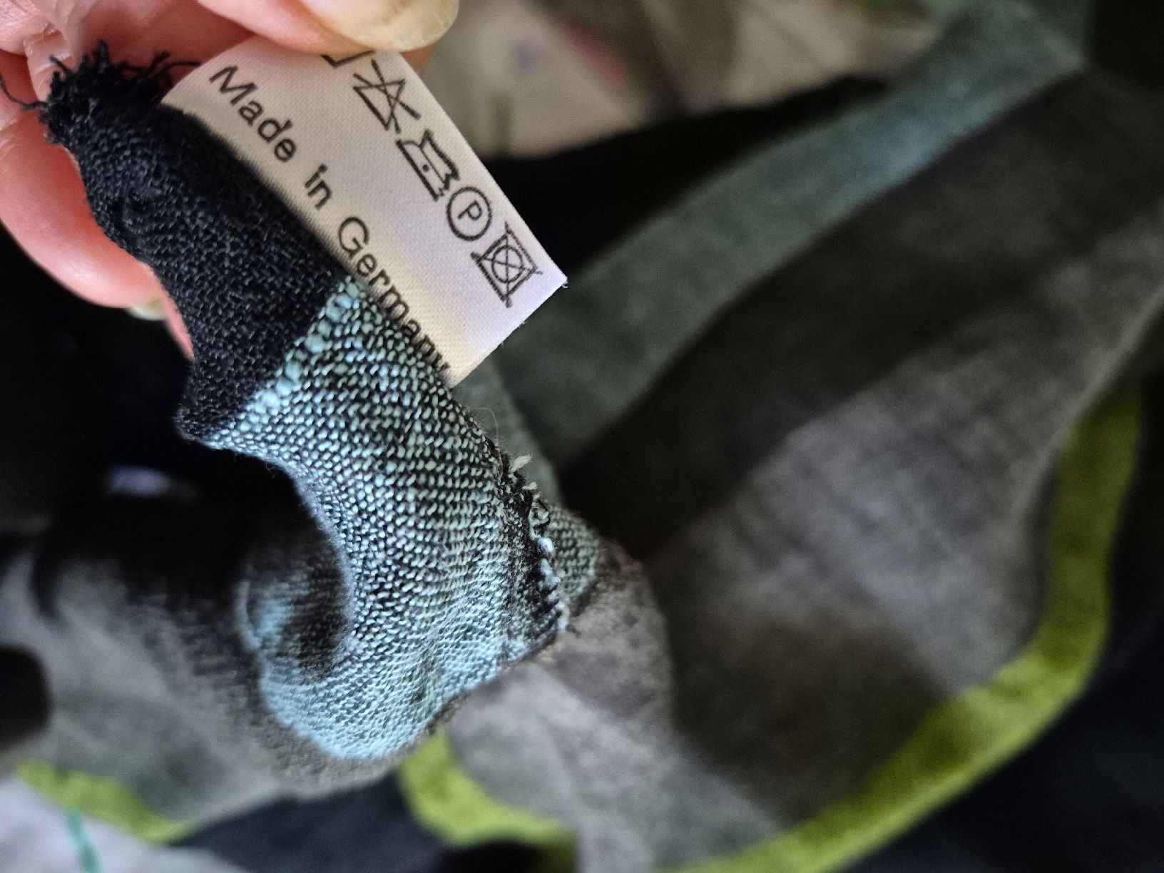 Camicette: HOPSACK Damen Leinen-Bluse – Usato da Wabern venduto da Passionata6 5
