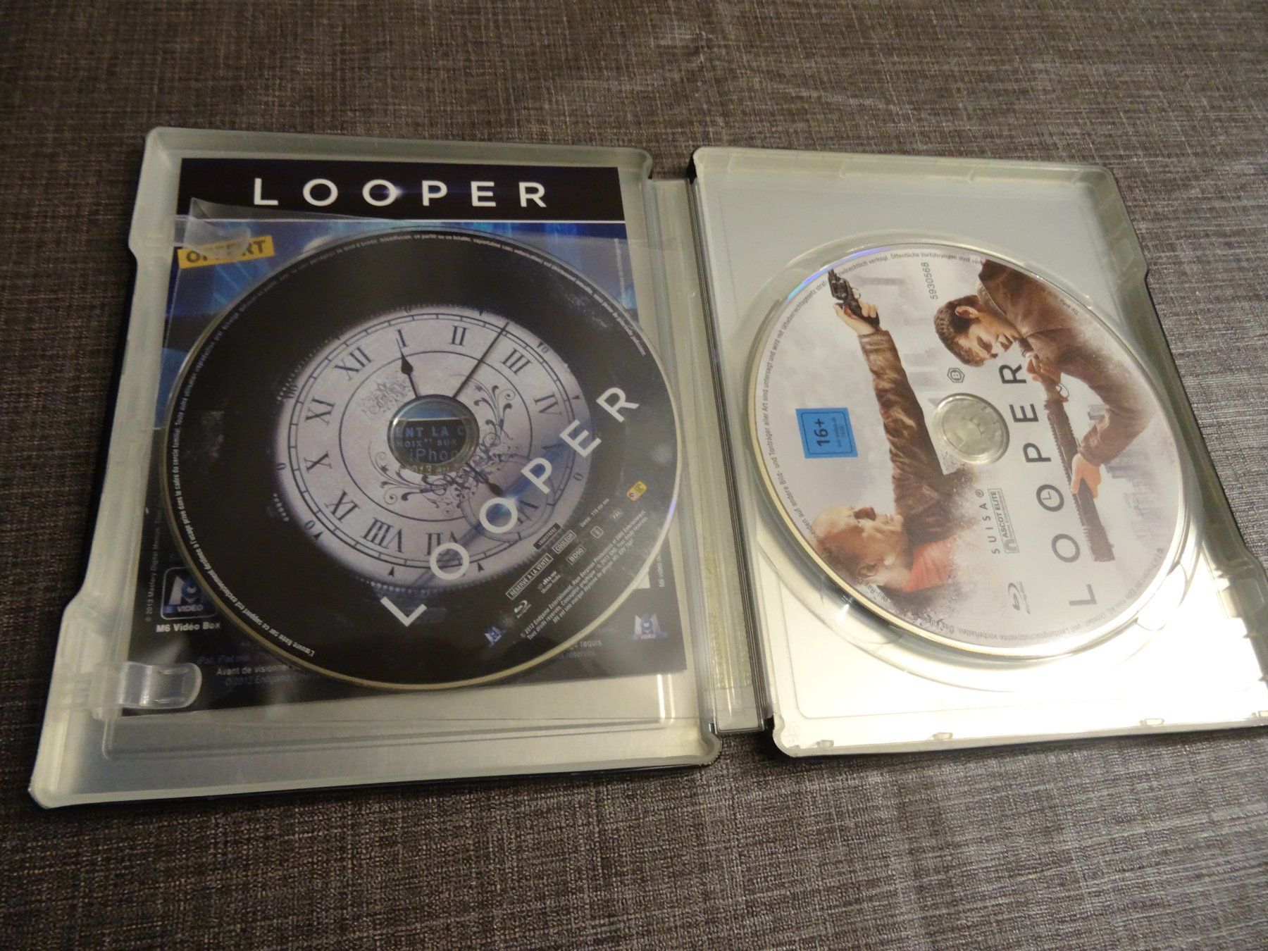 Tous les DVDs: Looper Steelbook Blu-ray – D'occasion à Olten par Disc-Verkauf 1