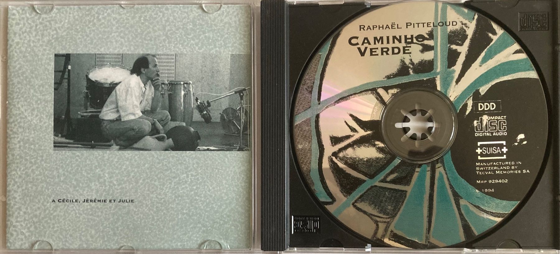 CD: RAPHAËL PITTELOUD - CAMINHO VERDE – Usato da Poliez-Pittet venduto da Newtown-Records 2