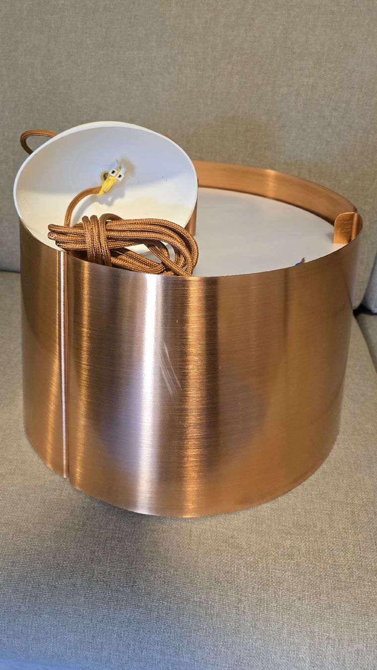 Lampadari & plafoniere: Jonas Lindvall, a model 'W 124 Large' copper ceiling light – Usato da Cham venduto da Uhhee13 3