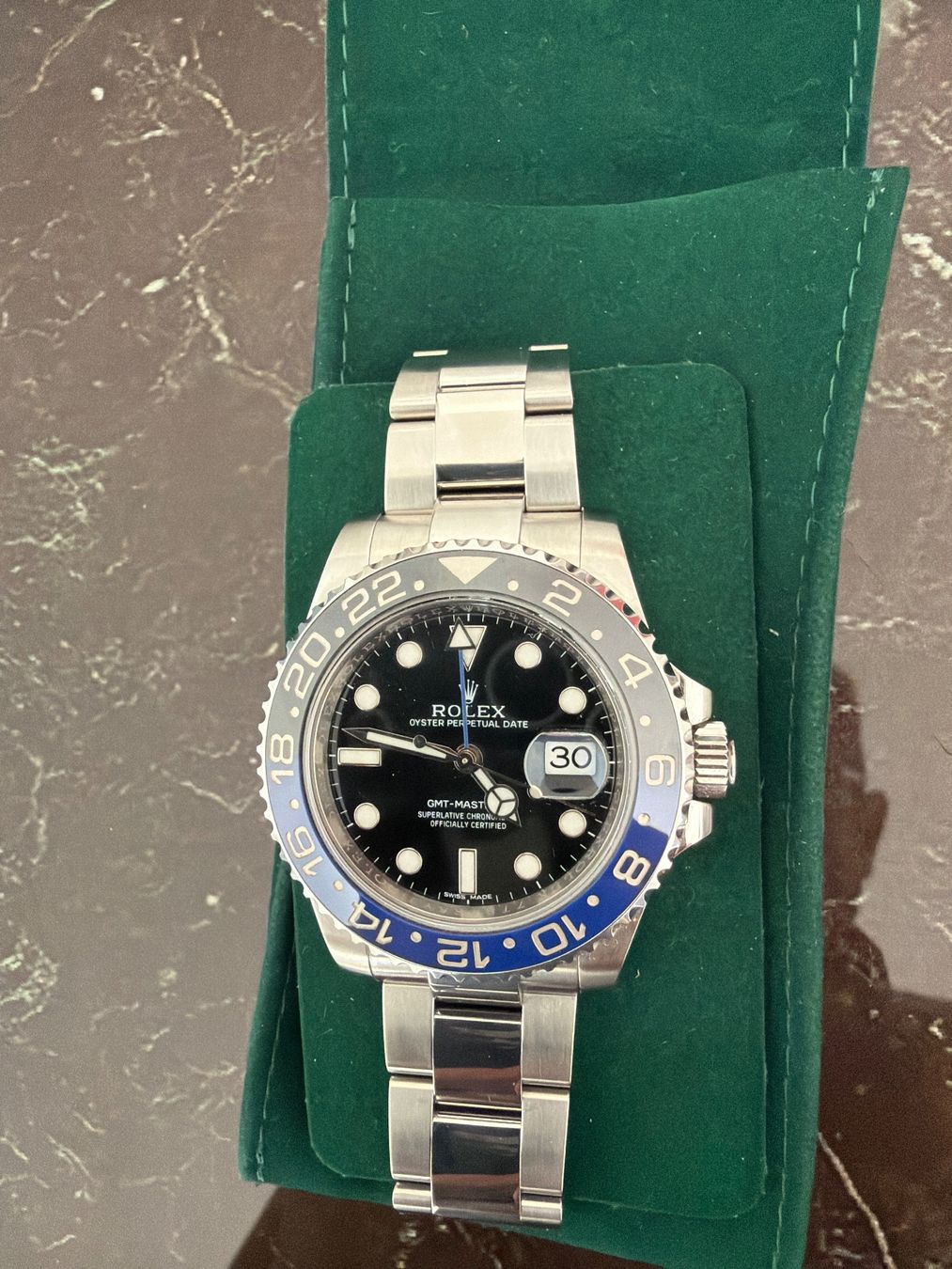 Rolex Uhren: Rolex GMT-Master II 116710BLNR – Gebraucht aus Saillon von MG666 9