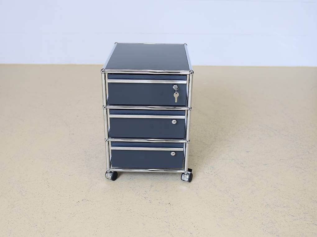 USM Korpus: USM Haller Rollcontainer Anthrazitgrau – Gebraucht aus Meinisberg von atelier_TILIJA 3