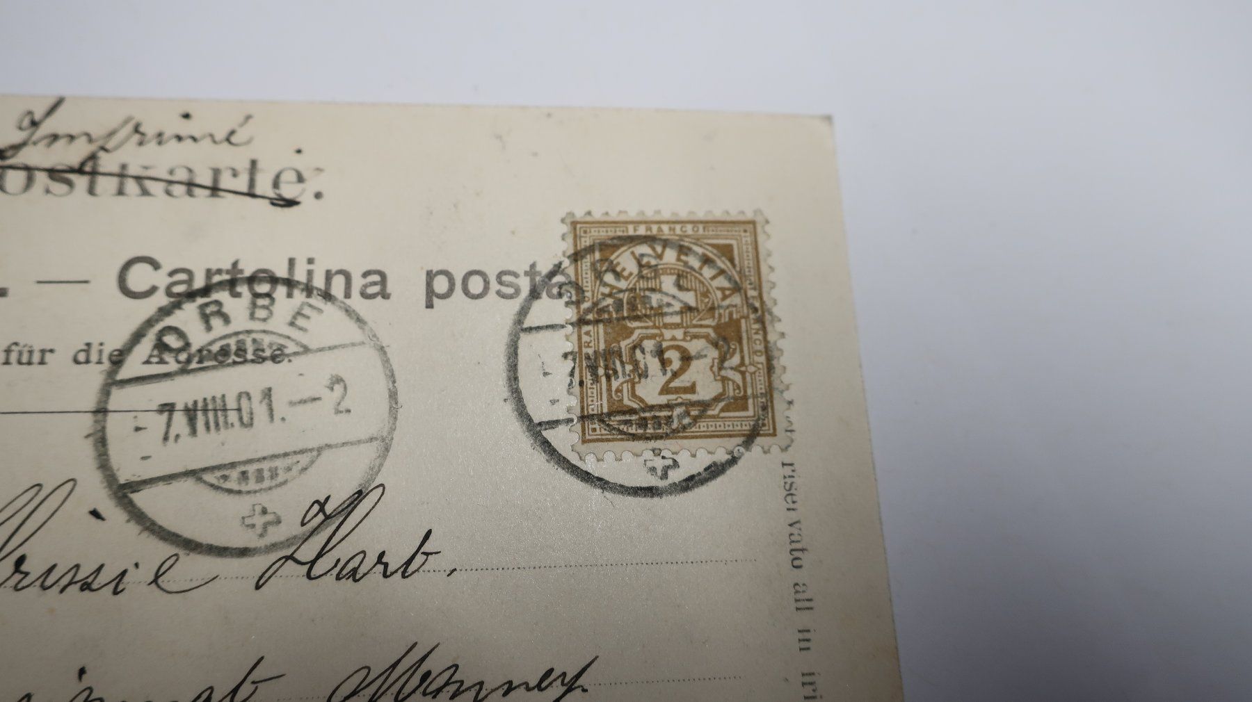 Ansichtskarten: Chateau des Clées   1901 – Gebraucht aus Cormoret von Pascalll2001 4