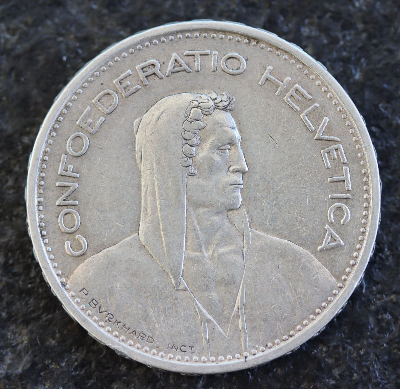 Tutti le monete: 5 CHF 1933 – Usato da Rheinfelden venduto da Fitscherella 1