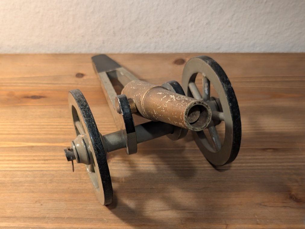Giocattoli: Antike Holz-Kanone, ca. 32 cm – Usato da Mönchaltorf venduto da Blechfreund 1