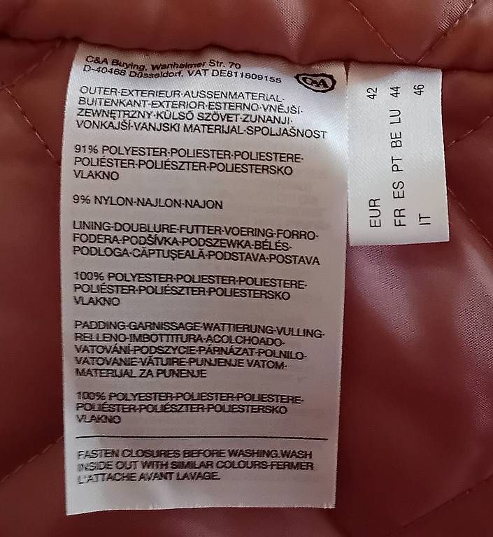 C&A Giacche: Winterjacke Grösse 42 Damen – Usato da Stans venduto da wer_fd5f 4