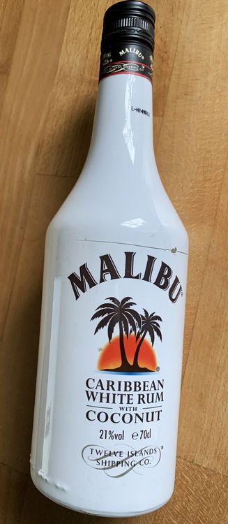 MALIBU CARIBBEAN WHITE RUM COCONUT - with THE Party-Feeling (Neu ...