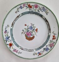 Vintage asiatischer Porzellanteller painting