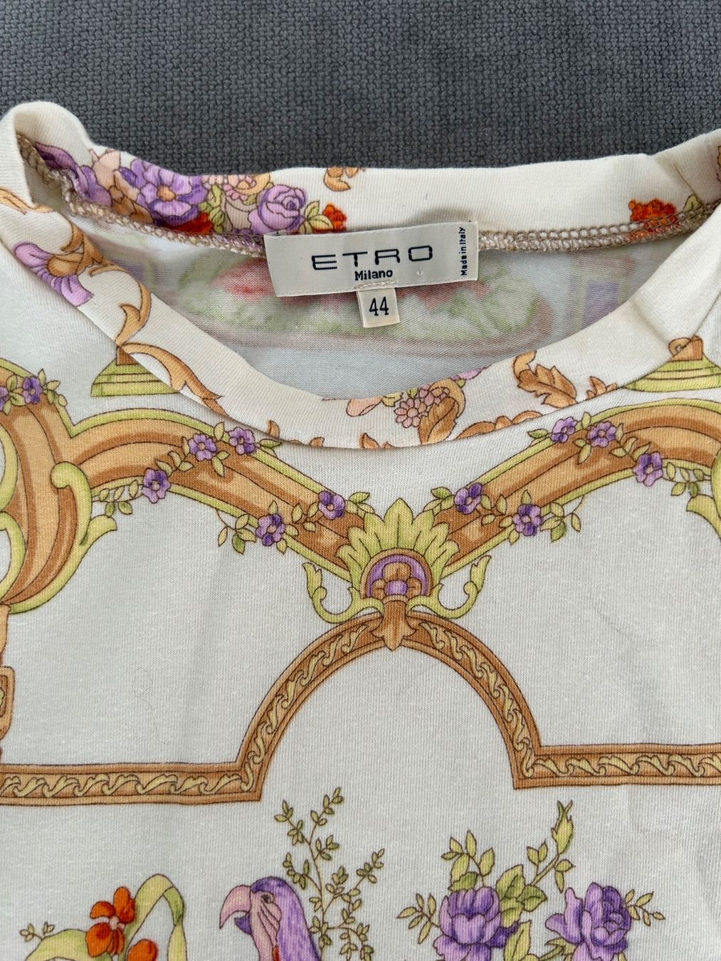 Etro T-Shirts: ETRO Milano Shirt aus Baumwolle – Gebraucht aus Wimmis von rimnakit 1