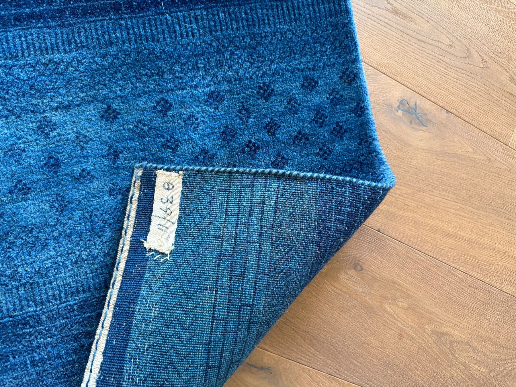 Pfister Tappeti: Orientteppich / Teppich, Blau, Indien, Handgeknüpft – Usato da Nänikon venduto da YvesHo 1