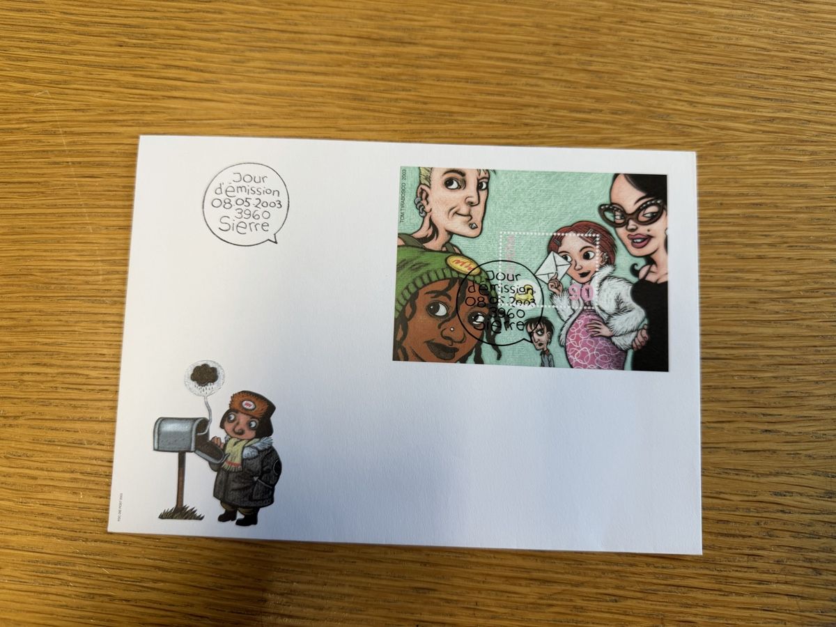 Alle Briefmarken: 5 FDCs mit Blöcken Schweiz – Neu (gemäss Beschreibung) aus Murgenthal von Tina_4055 4