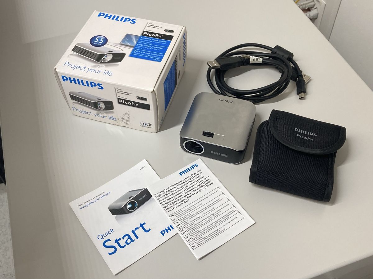 Philips Videoprojektoren: Philips PicoPix ppx2055 Minibeamer – Gebraucht aus Zürich von adr_dmw2