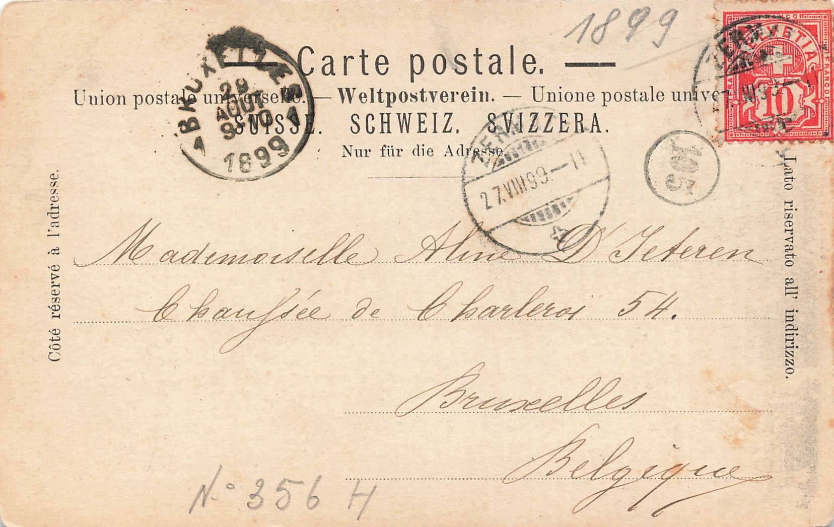 Cartoline postali: Matterhorn VS Gletscher Panorama – Usato da Biasca venduto da Blenio71 1