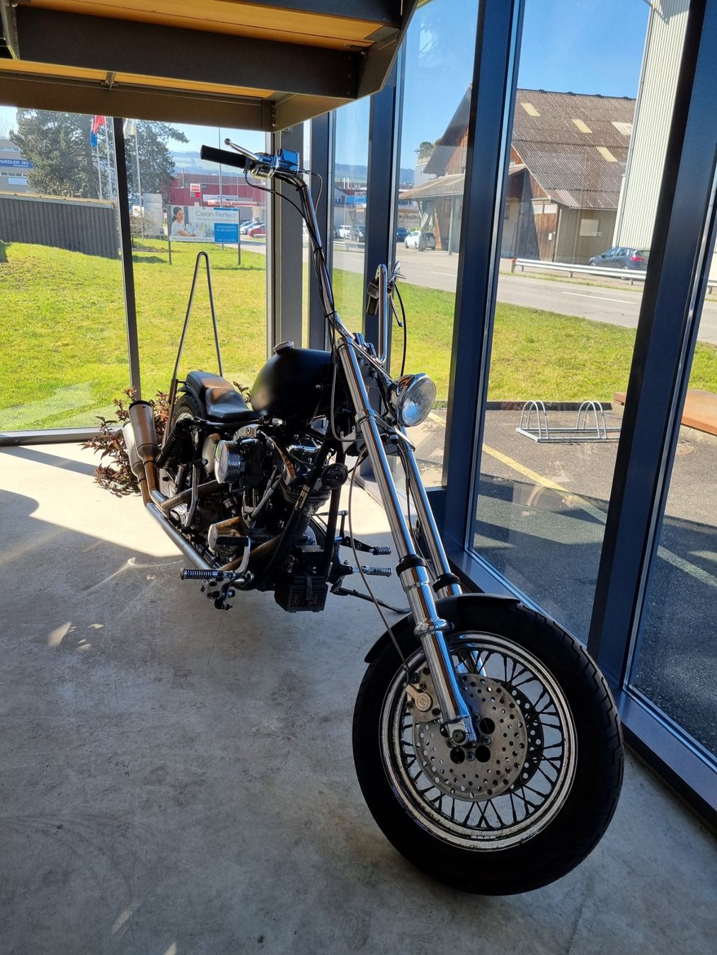 Harley-Davidson Chopper: Harley Davidson FXE Shovelhead 1976 – Usato da Knonau venduto da d.betschart 5