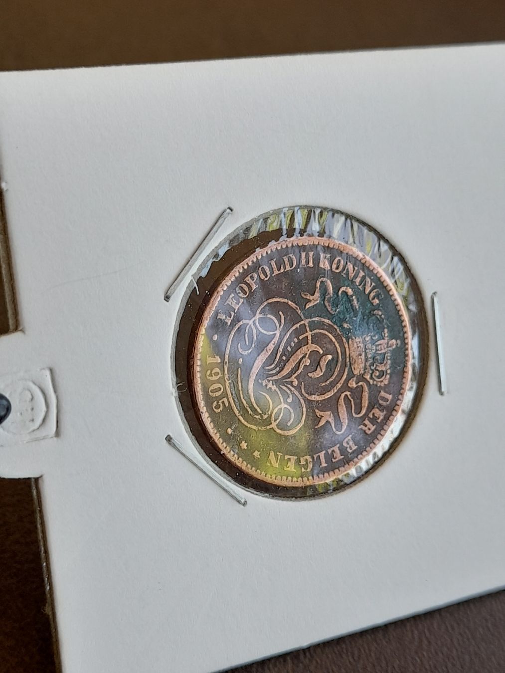 Tutti le monete: 2 Centimes 1905 Brussels Belgium – Usato da Basel venduto da Basel_20 3