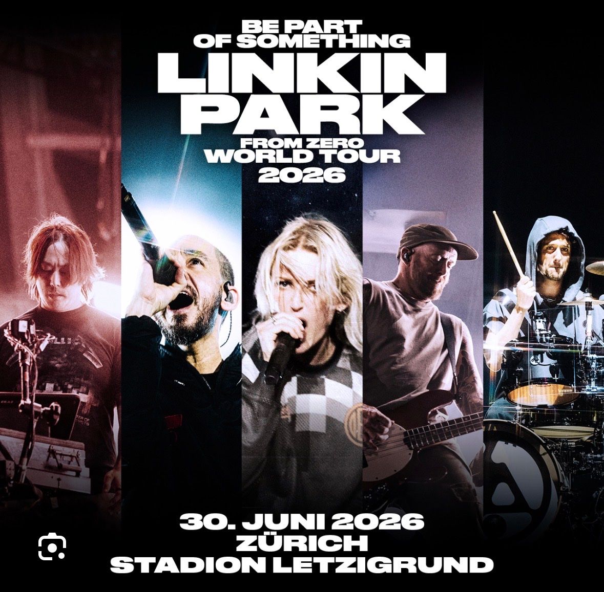 Biglietti: Linkin Park Stehplatz VORNE – Usato da Bern venduto da db1988