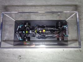 Bburago 1:43 F1 Mercedes F1 W14 E Lewis Hamilton 2023