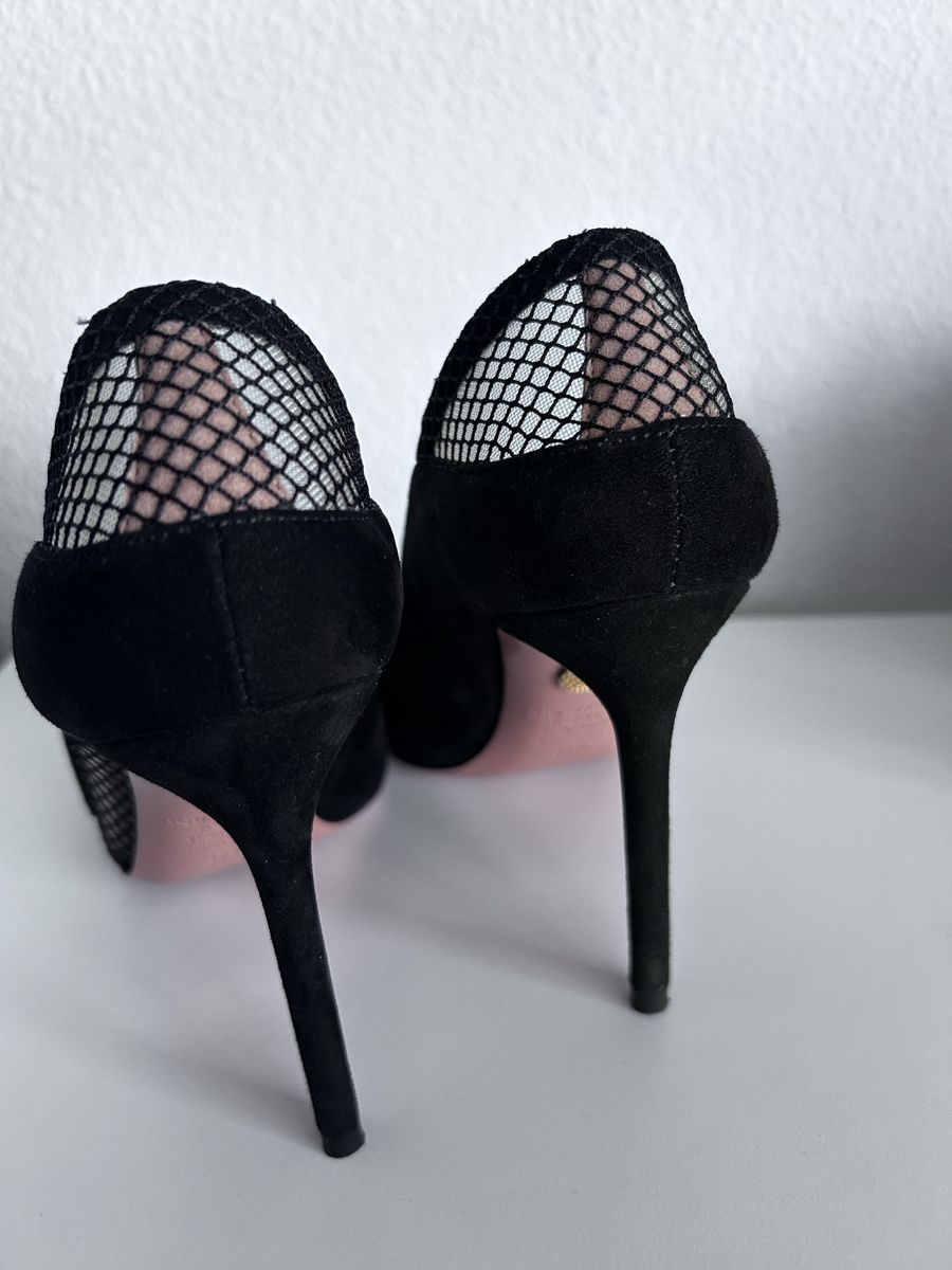 Aquazzura Scarpe da donna: Aquazzura black suede Gr.37.5 – Usato da Bonstetten venduto da Audreystyle 3