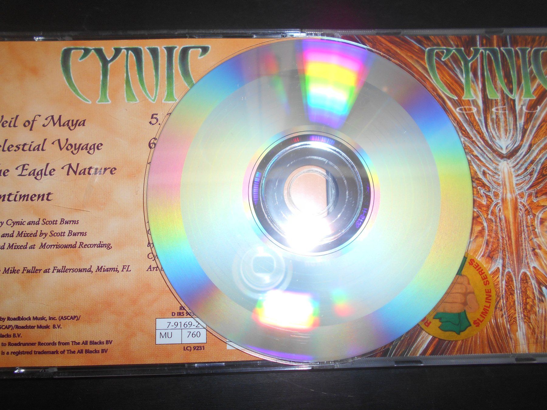 CD: Cynic – Focus / 1993 – Usato da Aarberg venduto da witchhunter01 2
