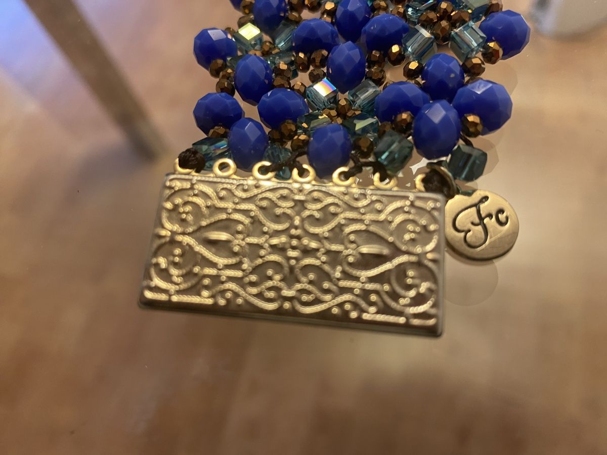 Bracciali & Braccialetti: Blaues Armband mit Glasperlen – Nuovo (secondo la descrizione) da Jona venduto da Prada1969 3