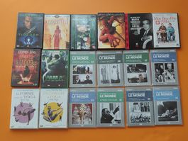Grande collection de DVD originaux, en très bon état