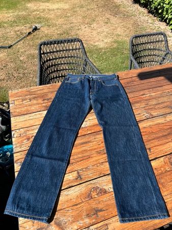 Vintage Levi's 501 jeans W29 L32 dark wash cotton
