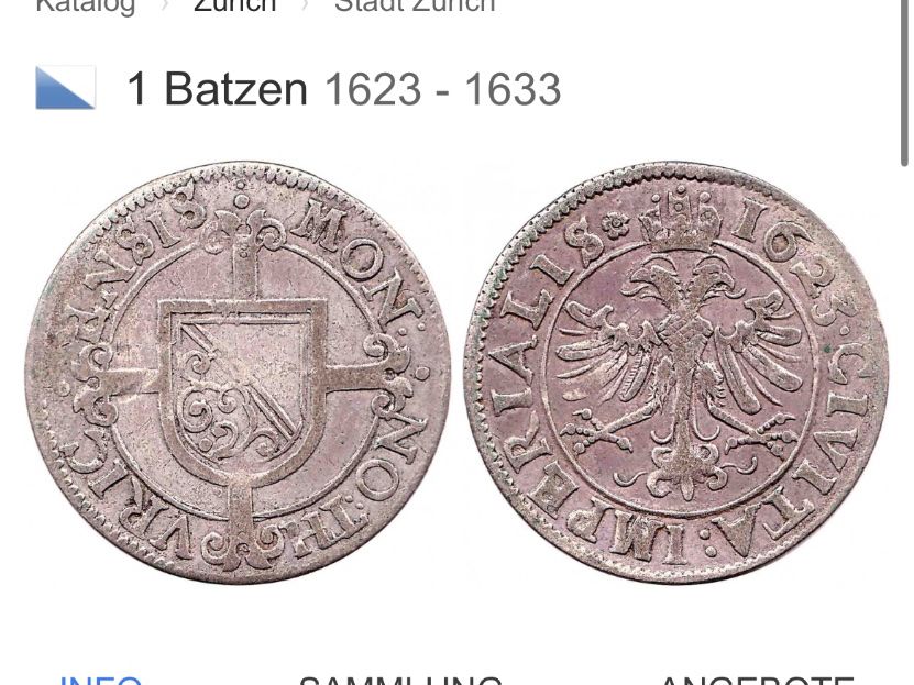 Toutes les monnaies: Alte Münze – D'occasion à Neuenhof par Shadow- 2