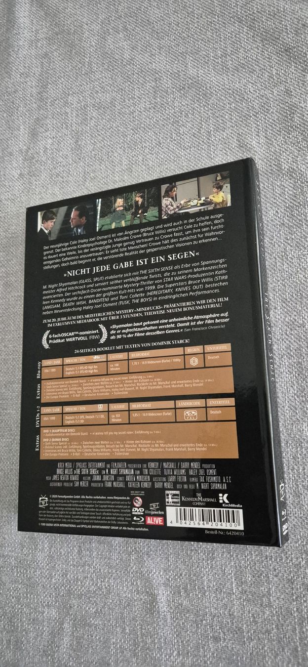 Alle DVDs: The Sixth Sense - Limited Edition Mediabook – Neu (gemäss Beschreibung) aus Schwerzenbach von Jamacy 1