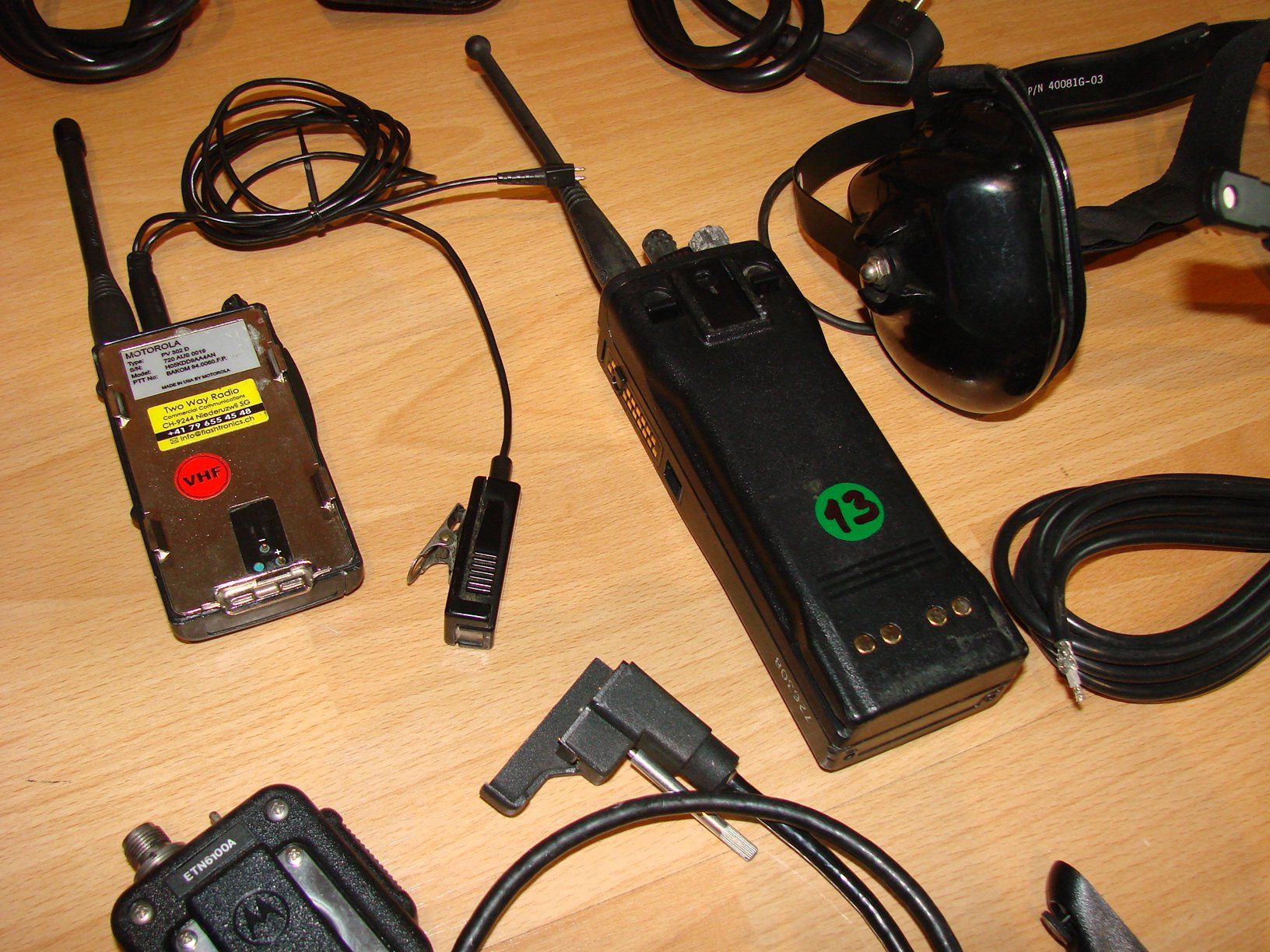 Motorola Technique de radiocom: Div Funk Motorola – Défectueux à Herisau par laservision 9