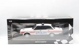 Volvo 240 GL Politi Norway 1986 1:18 Minichamps