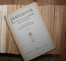 Jahrbuch für Solothurnische Geschichte