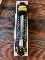 Emaille Thermometer JAGUAR E-TYPE 6,5 x 30 cm