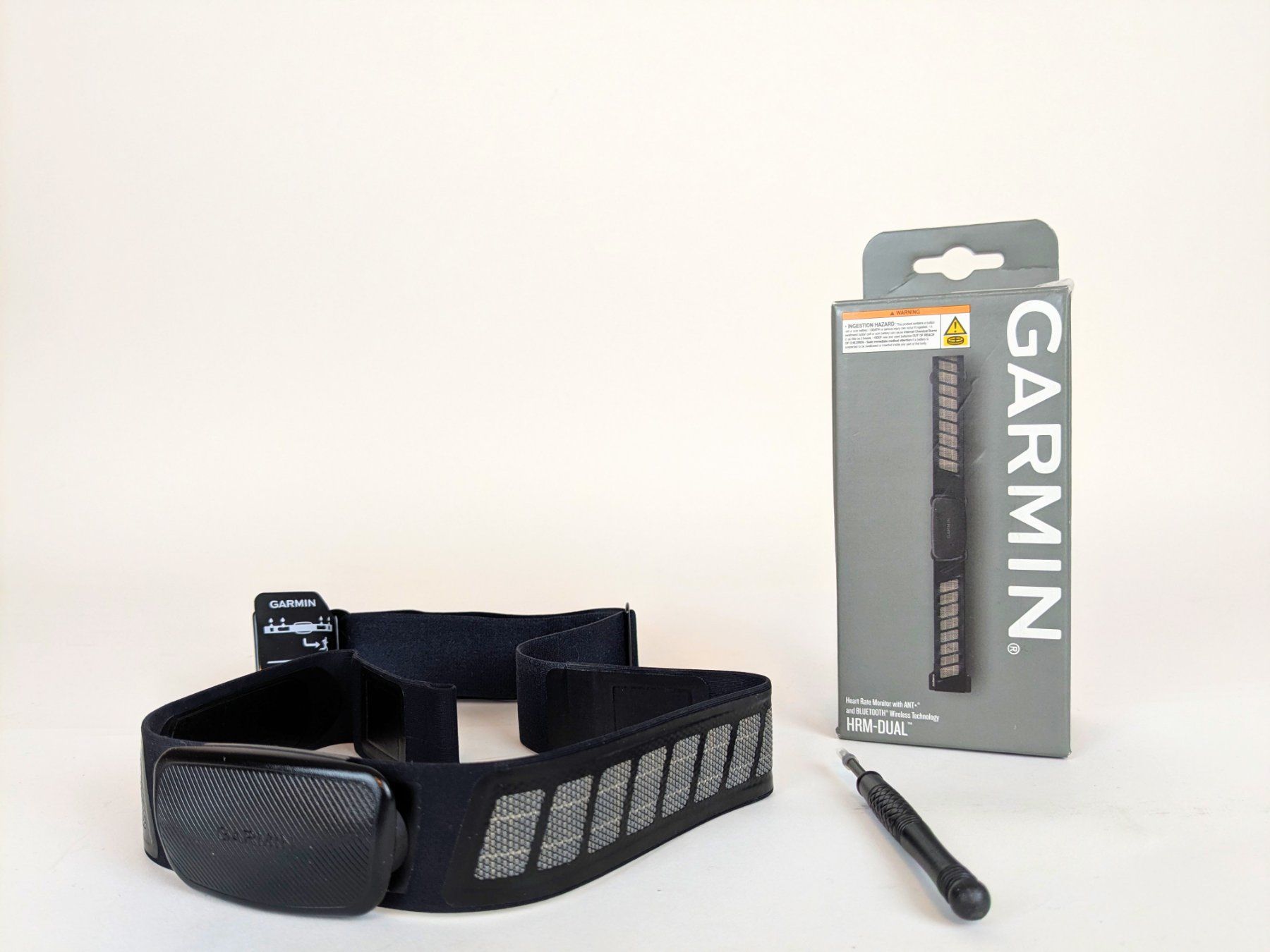 Garmin Misurare: GARMIN HRM Dual Pulsmesser Brustgurt – Nuovo (secondo la descrizione) da Thun venduto da Restwert_Thun