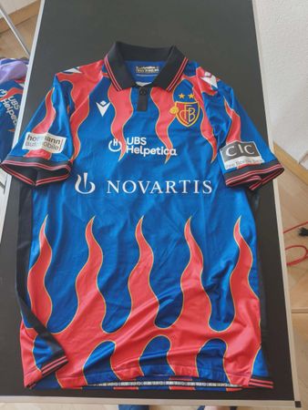 FC Basel Matchworn Trikot Barišić 2024/25 Original getragen