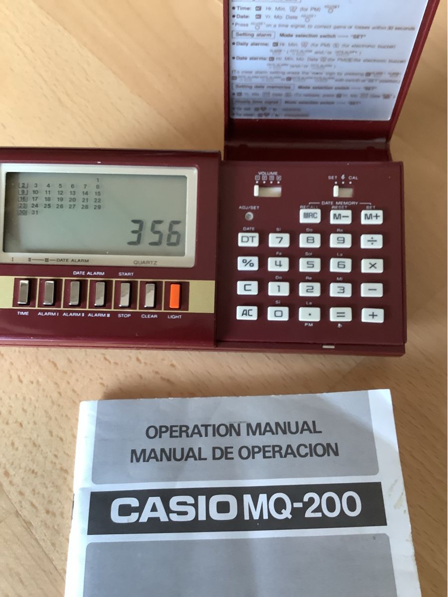 Casio Sveglie: Calculatrice Vintage – Usato da Chernex venduto da Paul096 1