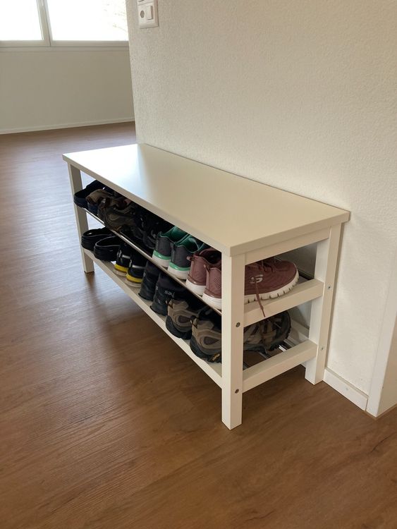 Schuhregal mit Sitzfläche von IKEA (Neuwertig) Kaufen auf Ricardo