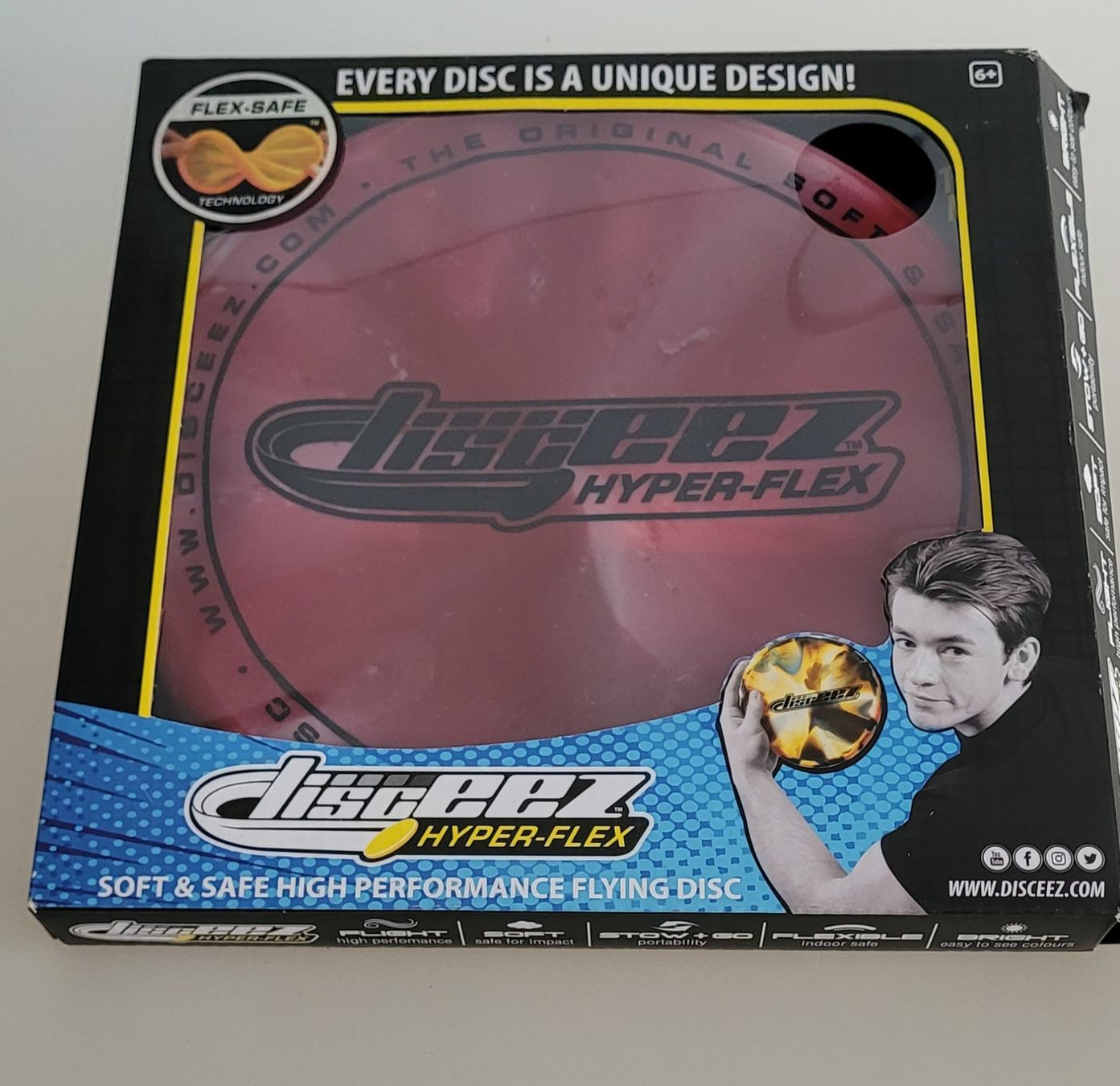 Giochi: Disceez Hyper-Flex  Wurfscheibe – Nuovo e nell'imballaggio originale da Oberuzwil venduto da aseinkaufswelt