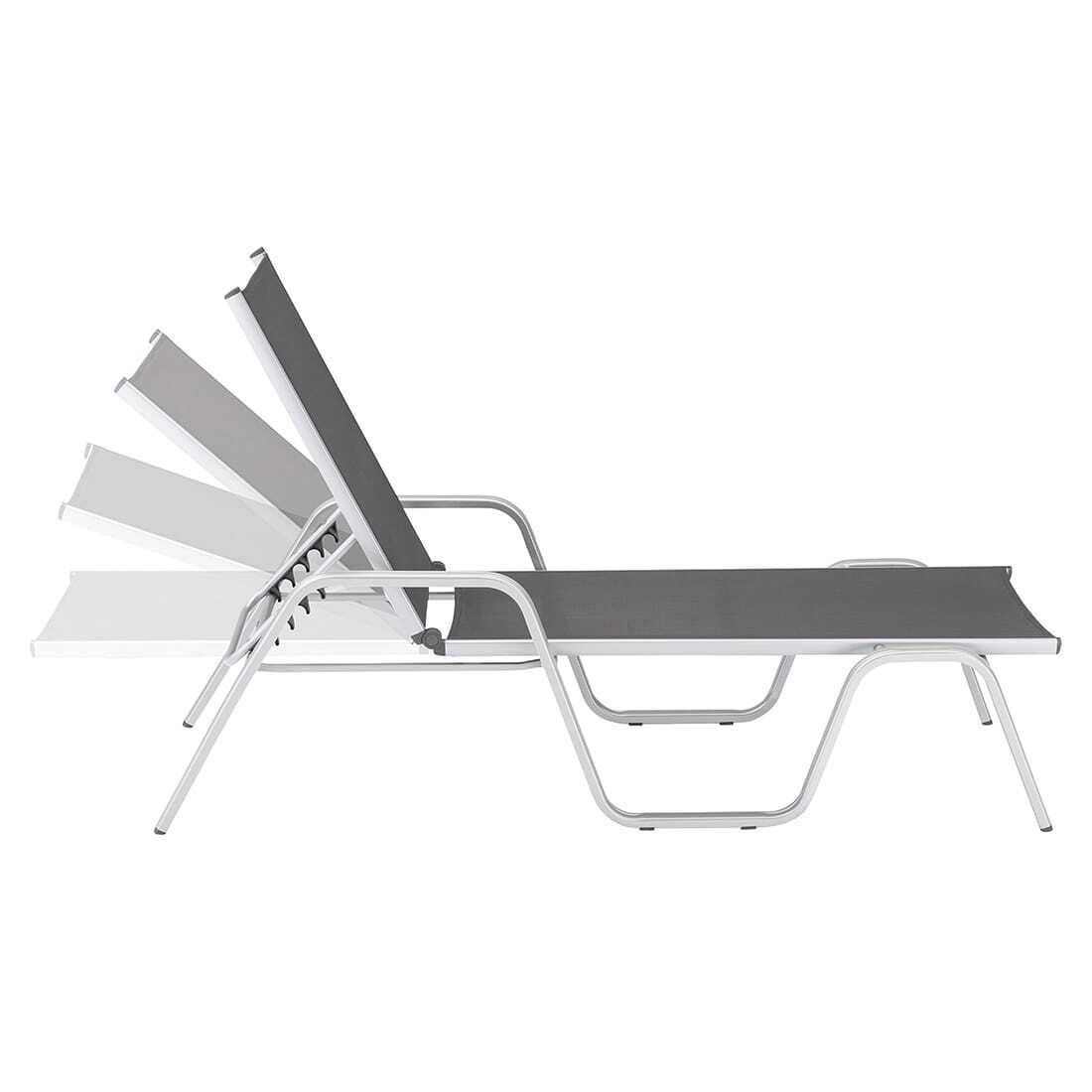 Kettler Chaises longues: Kettler BasicPlus Liege silber/anthrazit Neupreis 450.- CHF – D'occasion à Kreuzlingen par pon_h5g6 2
