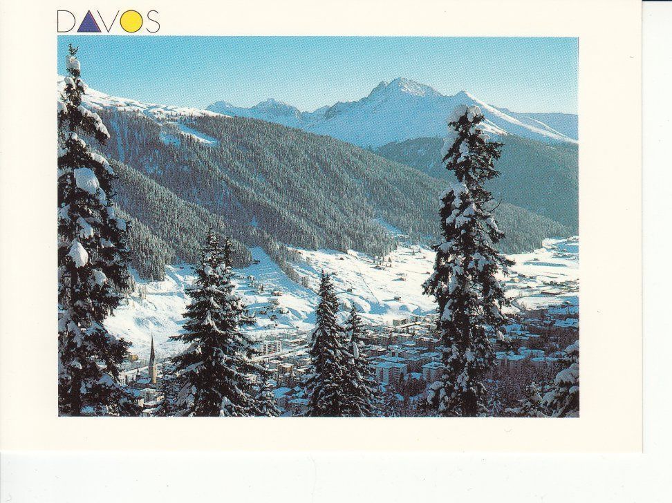 Cartoline postali: Davos 21 um 1995 – Usato da Bürglen TG venduto da StampGraf