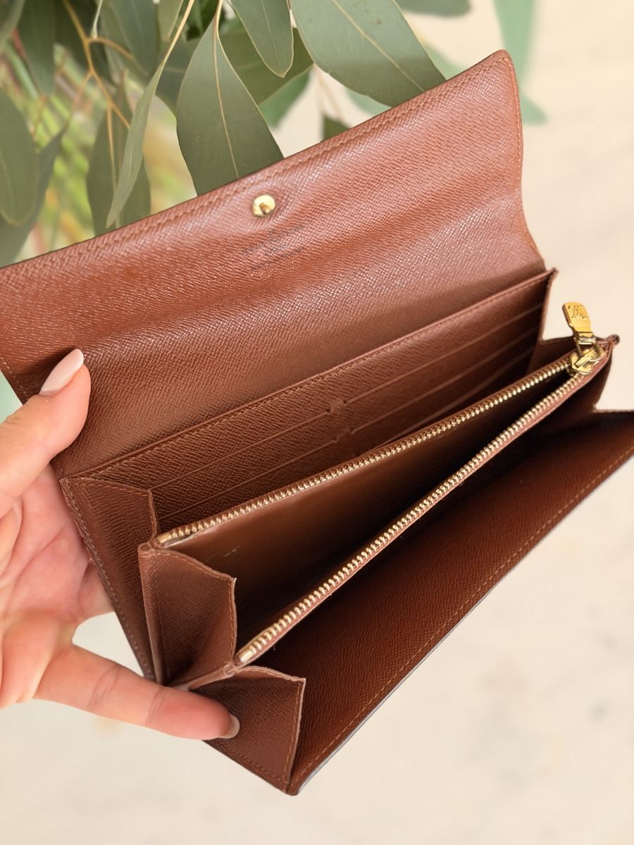 Louis Vuitton Brieftaschen: Original Louis Vuitton Portemonnaie Monogram Canvas – Gebraucht aus Baar von msa_57ly 1