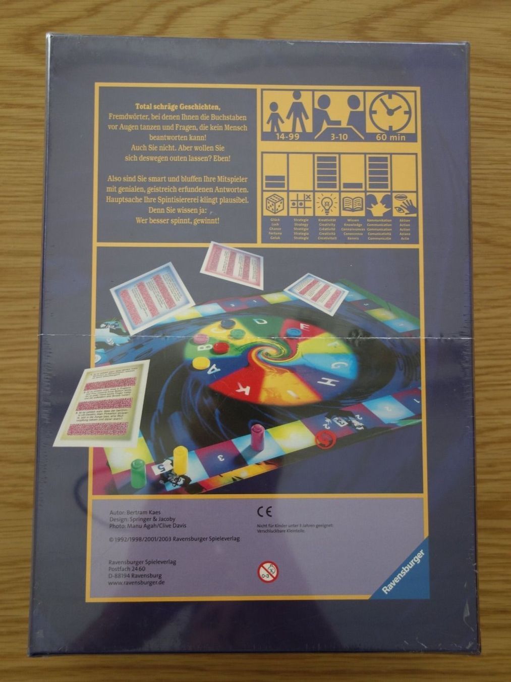 Giochi: Nobody is Perfect, Ravensburger, 2003, Neu – Nuovo e nell'imballaggio originale da Wil SG venduto da Donaldus 1
