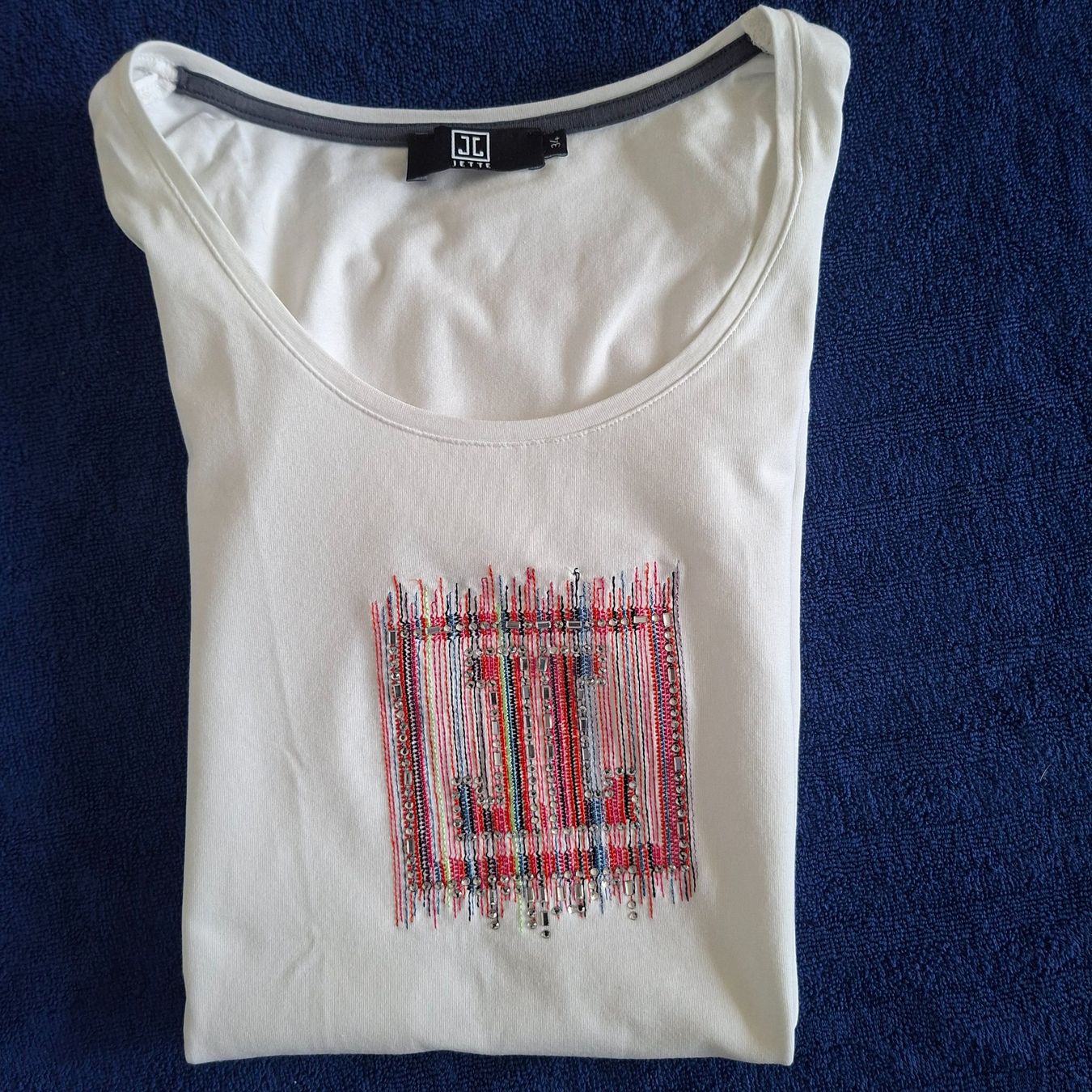 T-shirt: Dekoratives Marken T-Shirt – Usato da Stäfa venduto da meridianum 2
