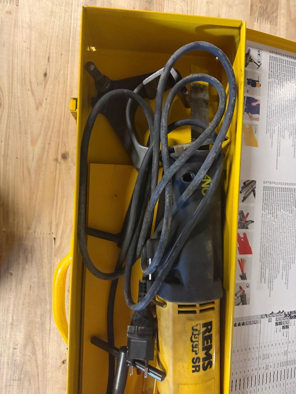 Rems Alle Maschinen: REMS Tiger SR- Rohrsäge – Gebraucht aus Olten von mon_dhy5 2