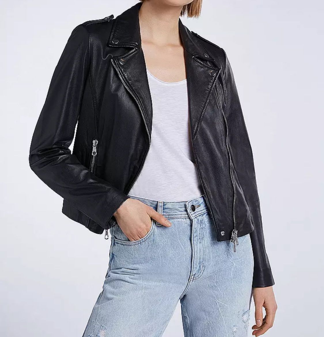 Giacche: SET: Neuwertige Jacke aus feinstem Leder – Nuovo (secondo la descrizione) da Zug venduto da MOrg01 3
